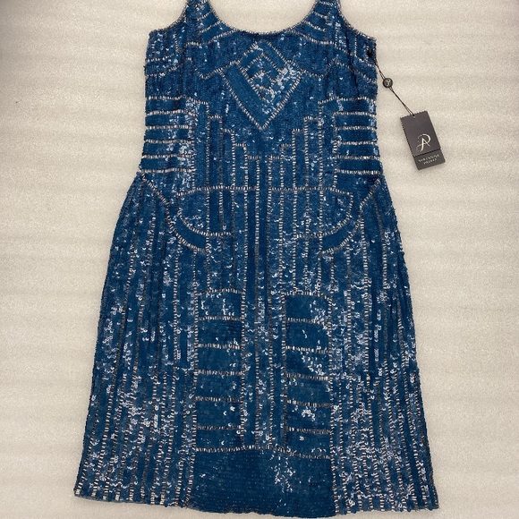 Adrianna Papell beaded tank dress - Picture 3 of 7